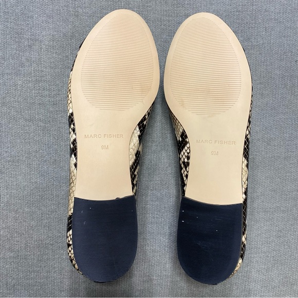 Marc Fisher Leather Ballet Flats - Jodi - Picture 9 of 9